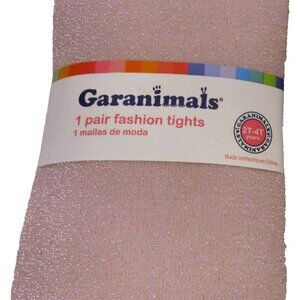 New Garanimals Fashion Tights Glittery Sparkle Pink Girls Toddler